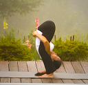 Forwardbending pose