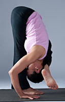 Forwardbending pose