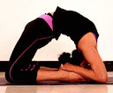 Backbending pose