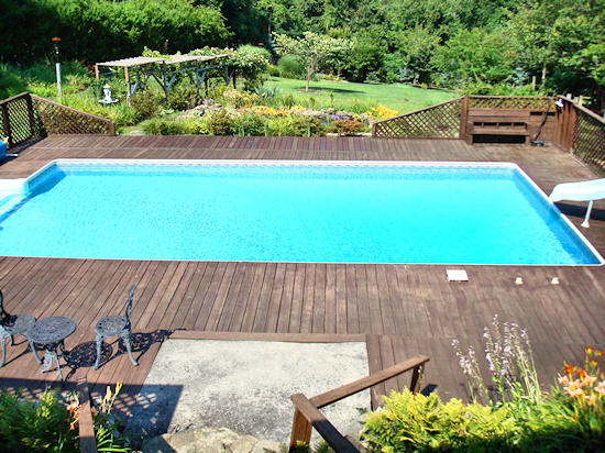 Pool at Diamond Yogashala